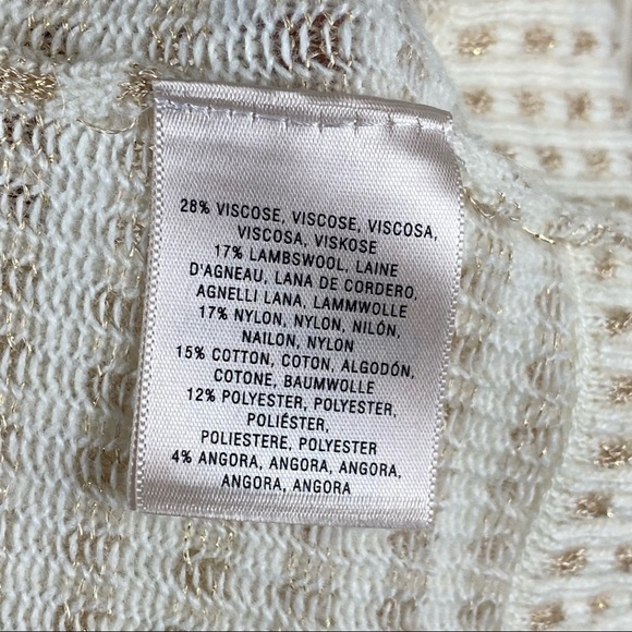 Anthropologie Sparrow Gilt Grid Sweater Dress S - Picture 9 of 12